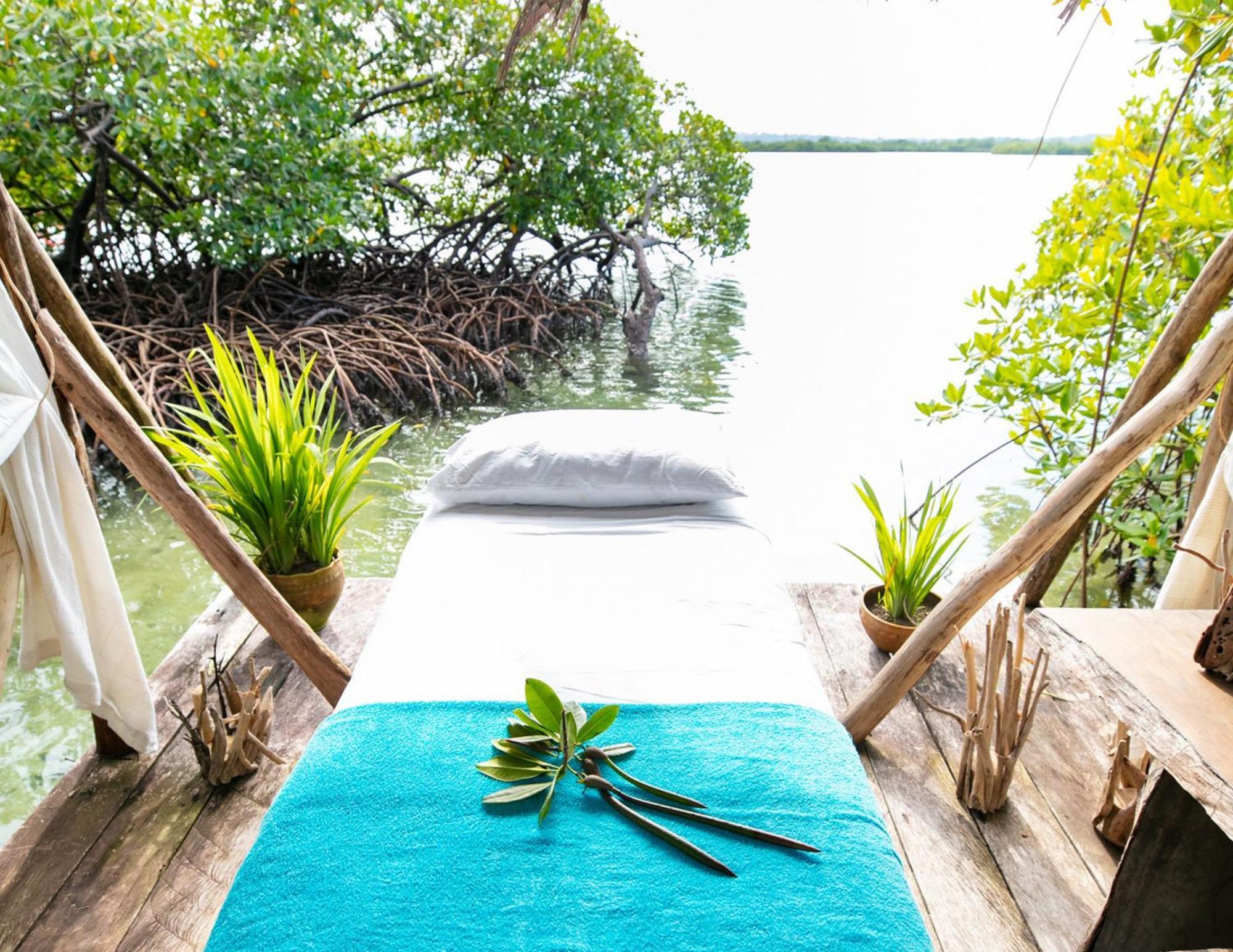 Urraca Monkey Island Eco Resort (Adults Only) Punta Laurel ภายนอก รูปภาพ